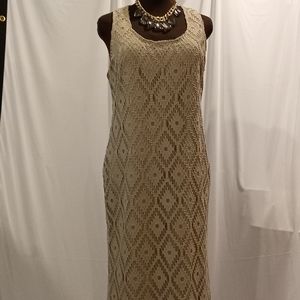 Suzi Chin crochet maxi dress (DE)